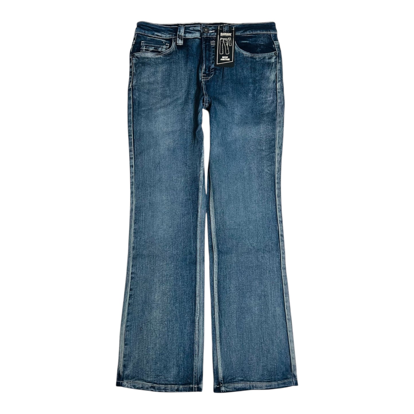 BAUHAUS BOOTCUT DENIM JEANS – EXPORT QUALITY